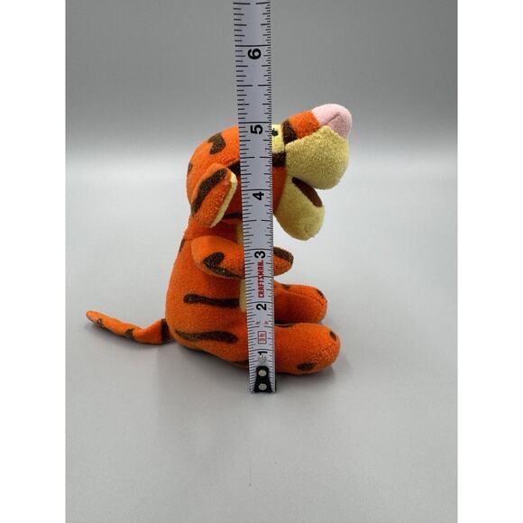 Disney Eeyore & Tigger Plush Rattles 5-6” Stuffed Animals No Tag - Picture 8 of 9